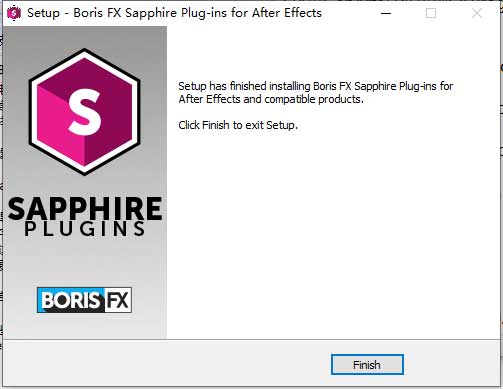 BorisFX Sapphire(AE蓝宝石)