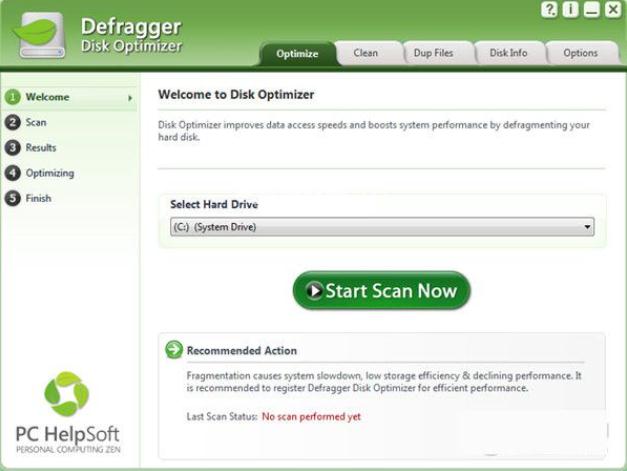 Defragger Disk Optimizer