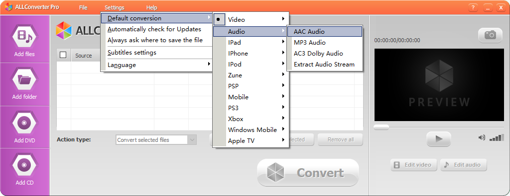 ALLConverter Pro(全能音视频转换工具)