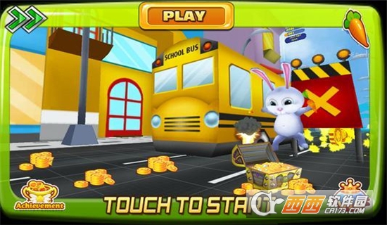 地铁兔子逃脱游戏