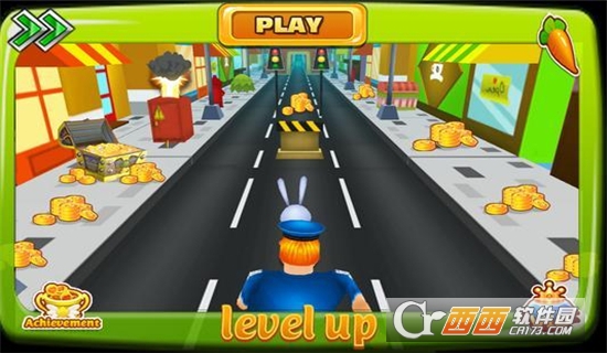 地铁兔子逃脱游戏