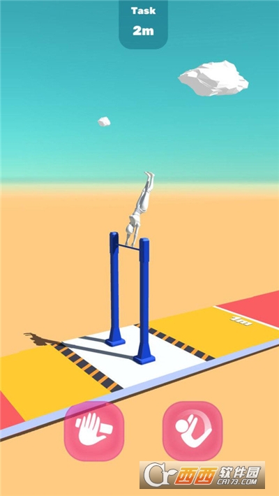 翻转和跳跃3D游戏