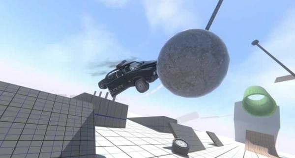 粉碎汽车3D