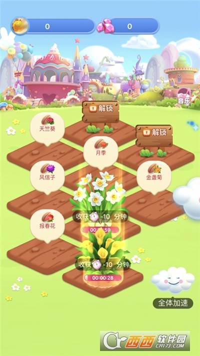 春天花园赚钱游戏