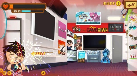 暴打老板无限金币版