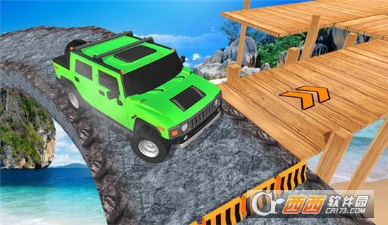 越野吉普车驾驶特技3D