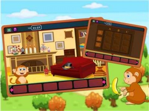 饥饿的猴子逃脱2