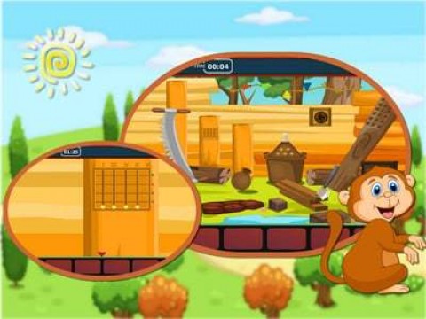 饥饿的猴子逃脱2