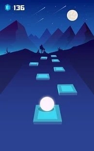 跳球魔术砖游戏