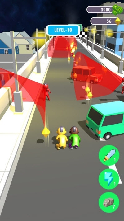 小声逃跑游戏