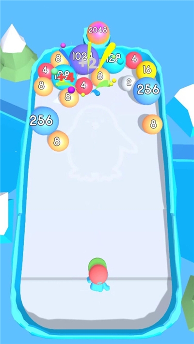 2048彩色3D游戏