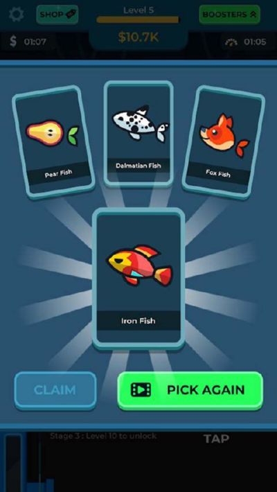 闲置水族馆无限金钱