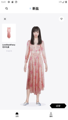 新盐(AR虚拟试衣间)