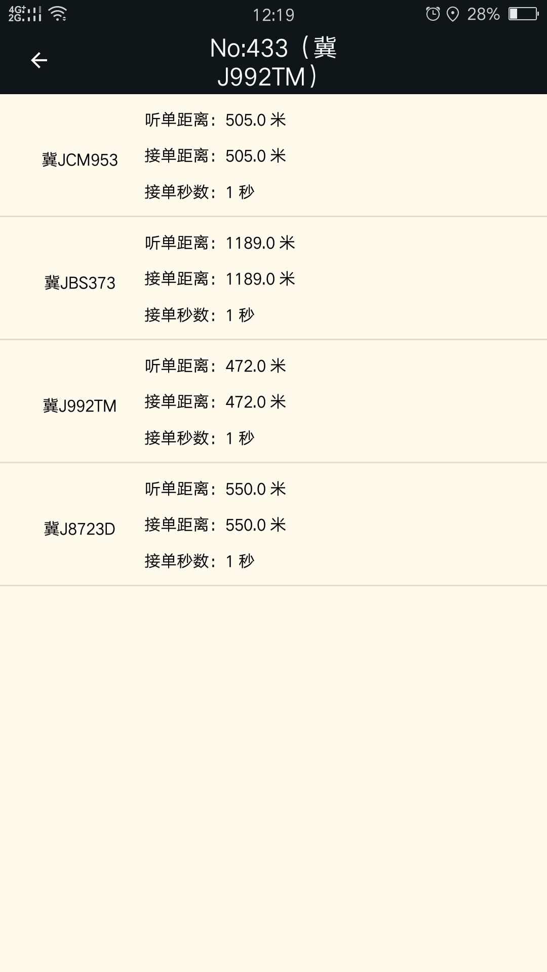 古城电召司机端