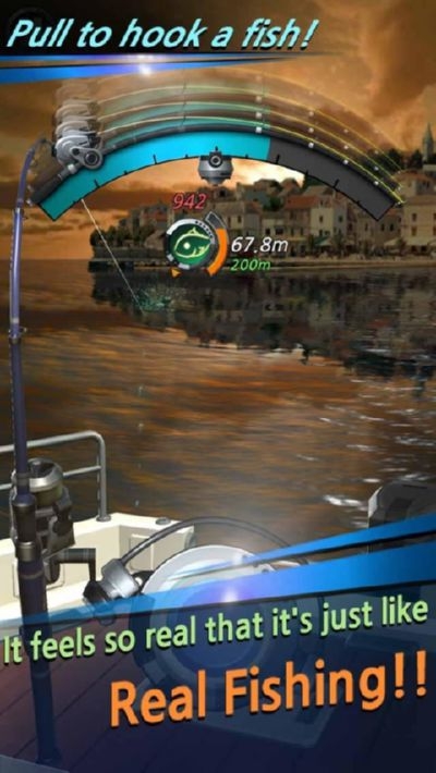钓鱼胡克无限金币版无限钻石