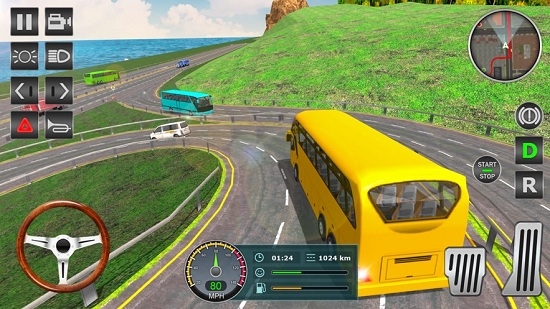 真实公交车模拟3D游戏