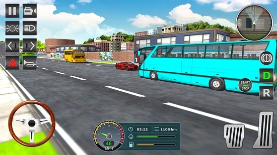 真实公交车模拟3D游戏