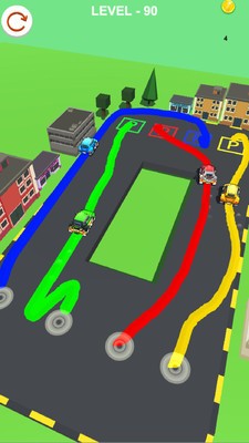 画线停车3D