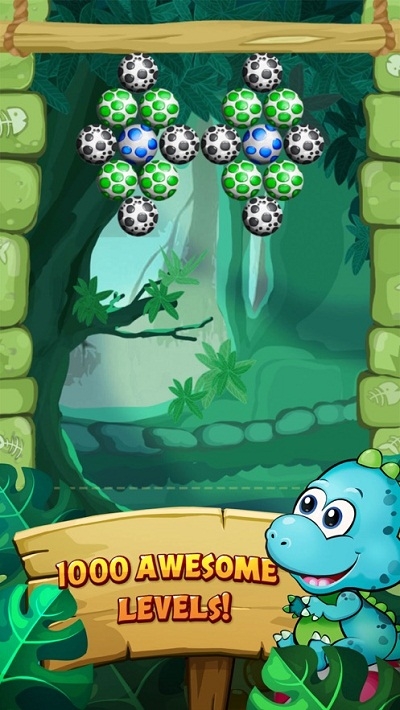 Dinosaur Eggs Pop恐龙蛋泡泡射击