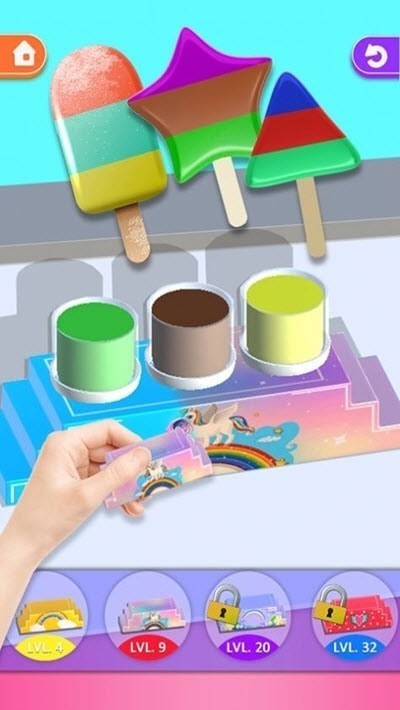 冰淇淋扎染3D