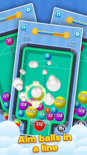 2048射球球游戏