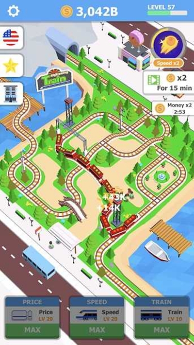 放置观光火车无限金币版