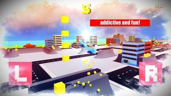 迷你滑板公园游戏