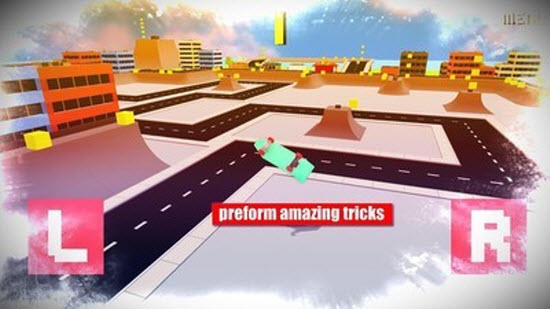 迷你滑板公园游戏