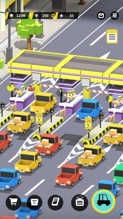 高速公路收费站模拟器游戏