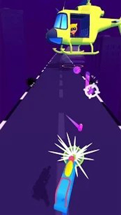 跑酷节拍射手游戏