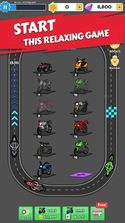 Merge Bike game自行车合并