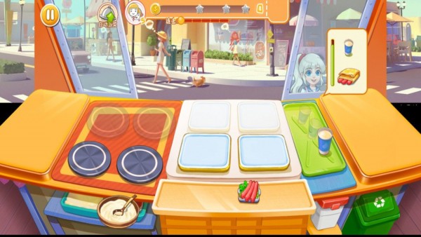 Happy restaurant