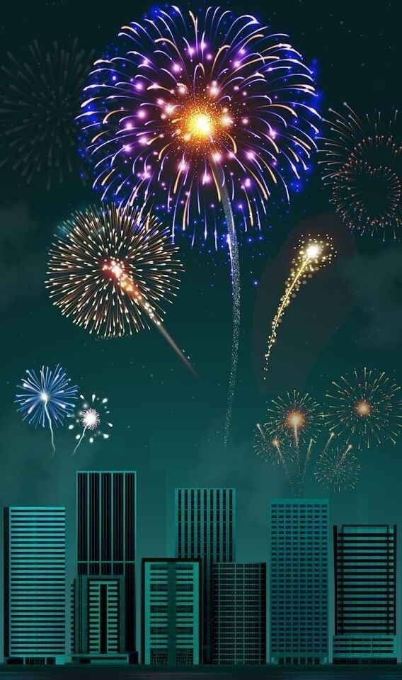 排灯节焰火表演