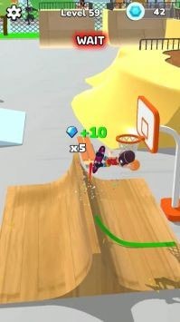 3D英式滑板B