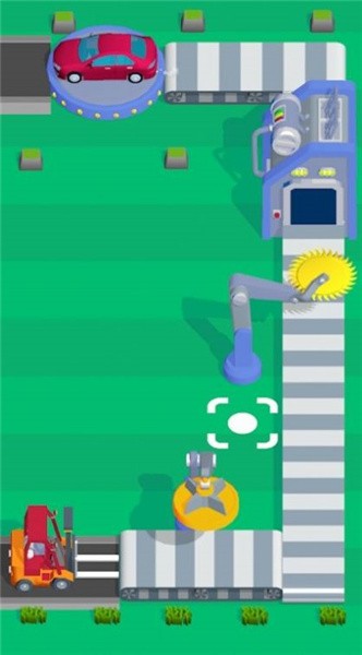 堆放汽车