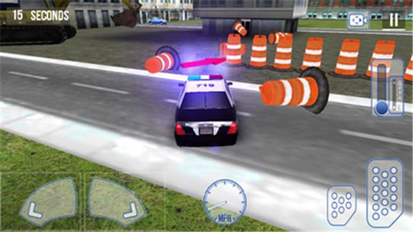 3D警车抓捕