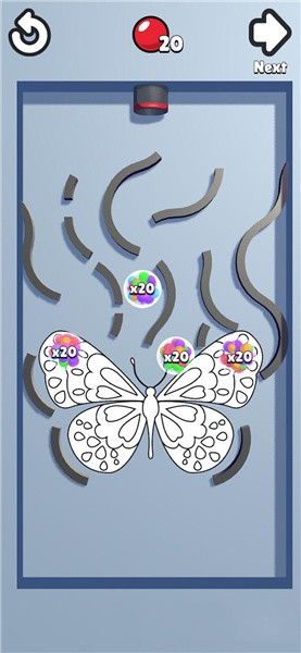 弹珠染画