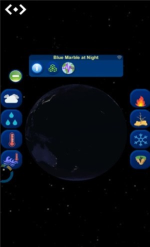 3D全球模拟天气表