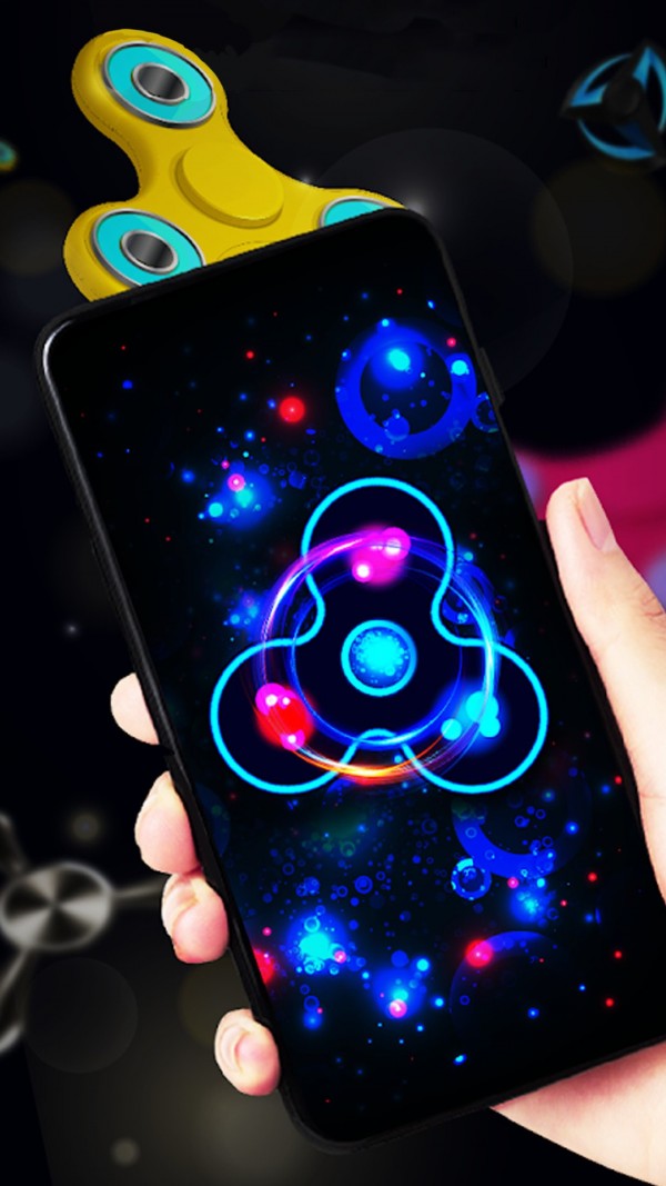 指尖陀螺解压模拟