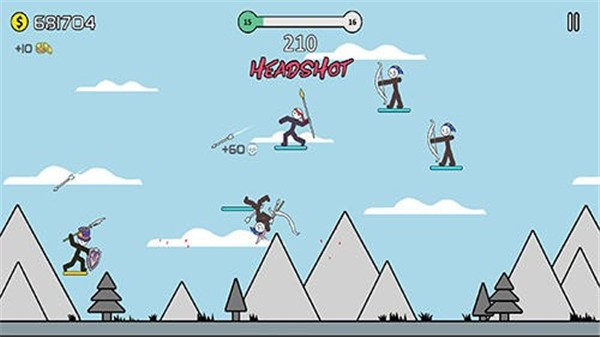 火柴人开心投矛手