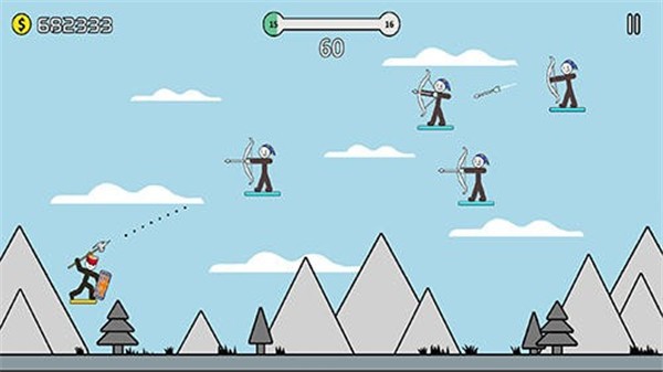 火柴人开心投矛手