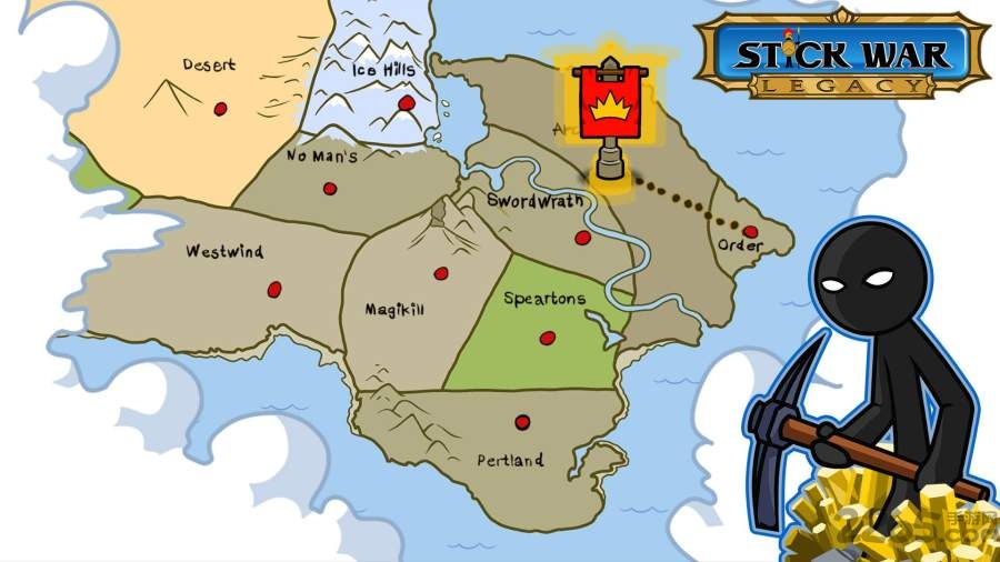 火柴人战争999999钻999999金币99999人皮肤版