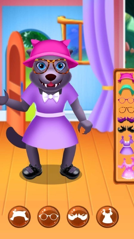 芭比公主智斗大灰狼