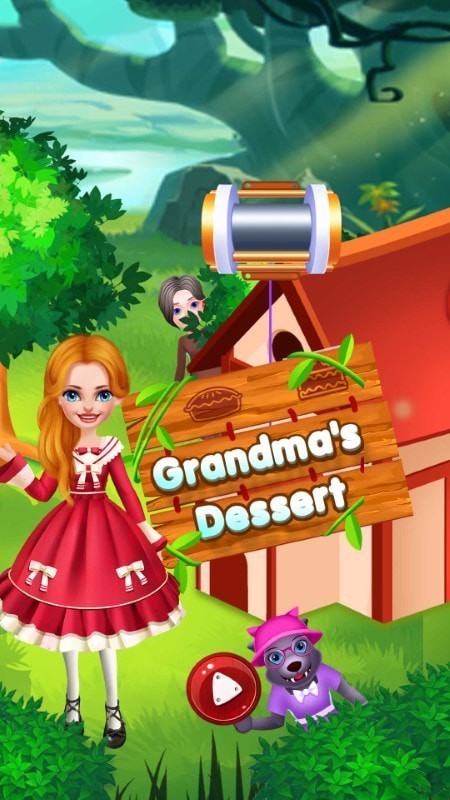 芭比公主智斗大灰狼