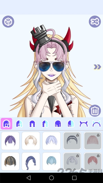 怪物女孩换装游戏