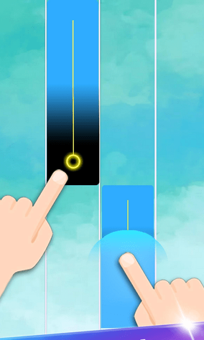 钢琴方块小游戏