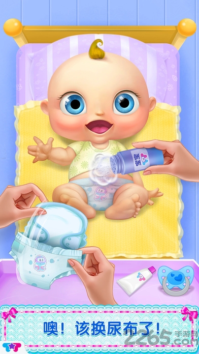 芭比生宝宝小游戏