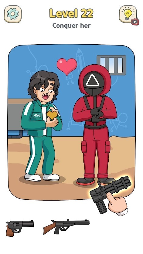 替换游戏大脑手指