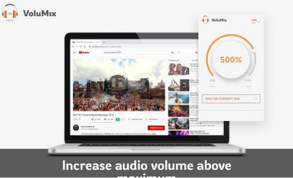Volumix Chrome电脑音量放大插件