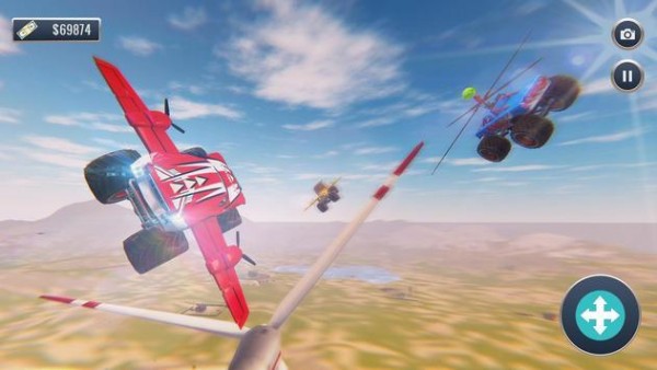 越野卡车飞行冲刺